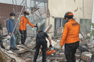 NTT Diguncang Gempa Dahsyat TNI Turun Tangan