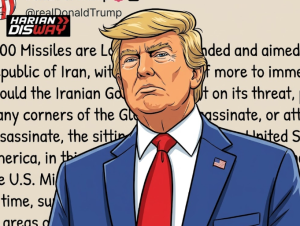 Trump Mumet Iran Pamer Kekuatan Rudal
